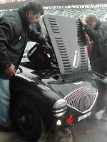 MARTINS RANCH Corvette Vintage Racing green hell stop 